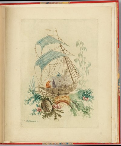 Ornamental Design by Jean Baptiste Pillement
